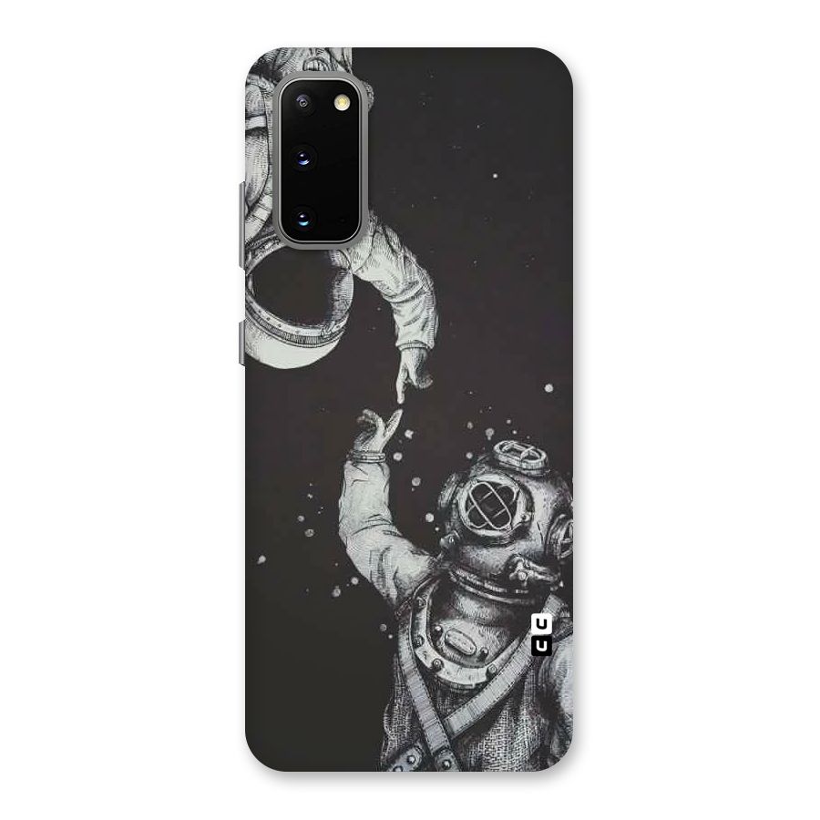 Space Meeting Back Case for Galaxy S20
