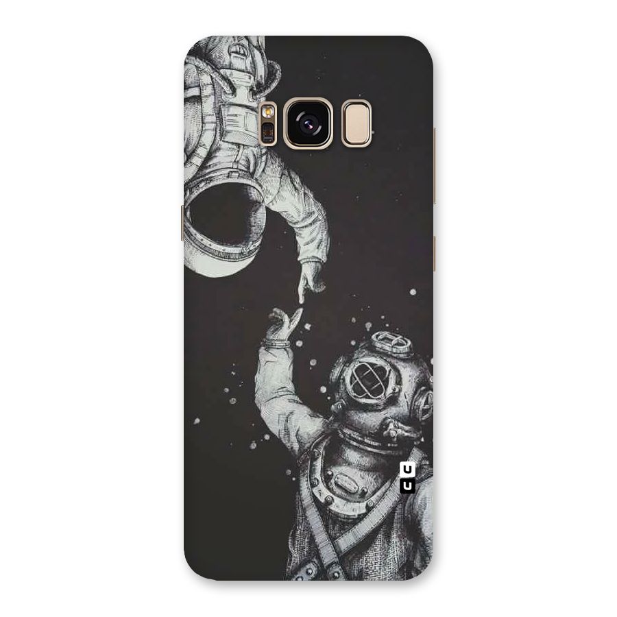 Space Meeting Back Case for Galaxy S8