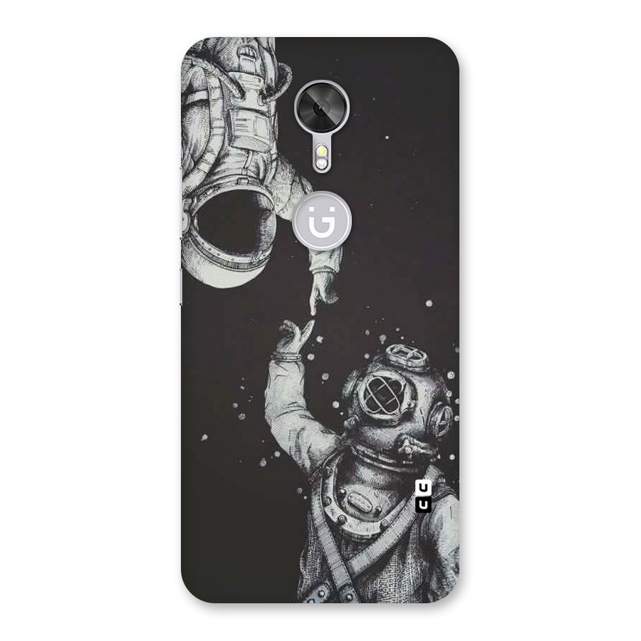Space Meeting Back Case for Gionee A1