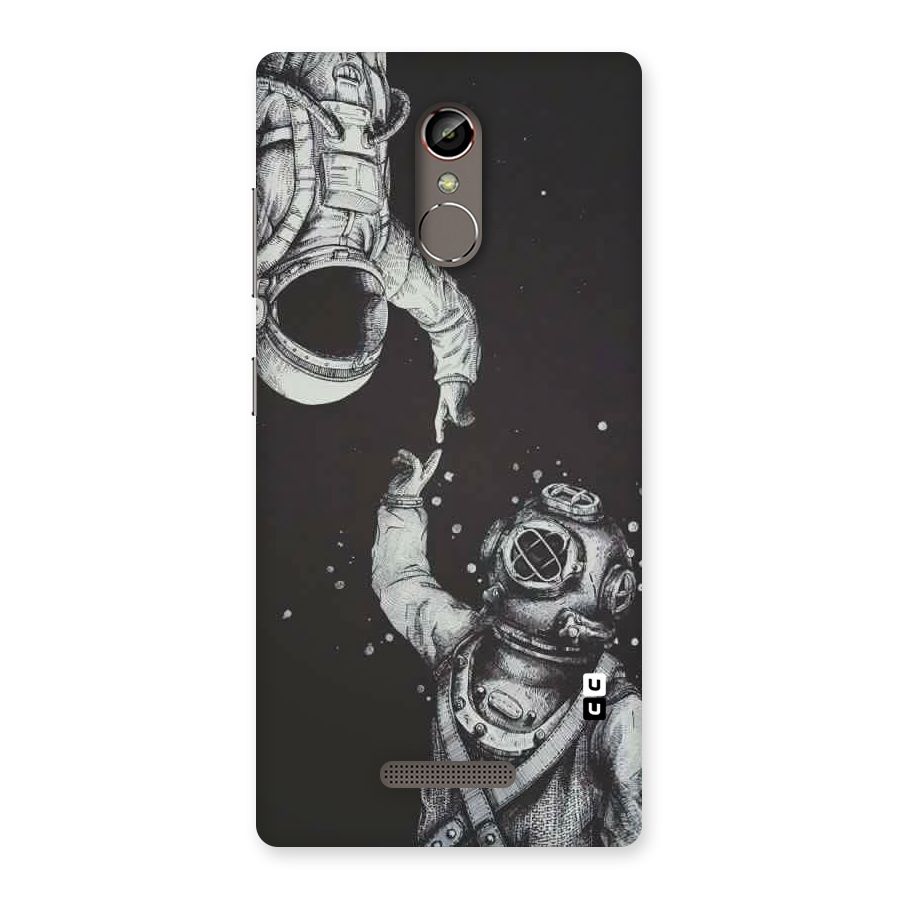Space Meeting Back Case for Gionee S6s