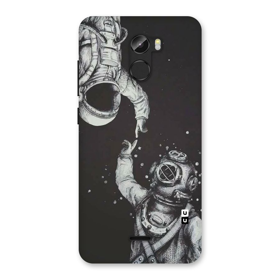 Space Meeting Back Case for Gionee X1