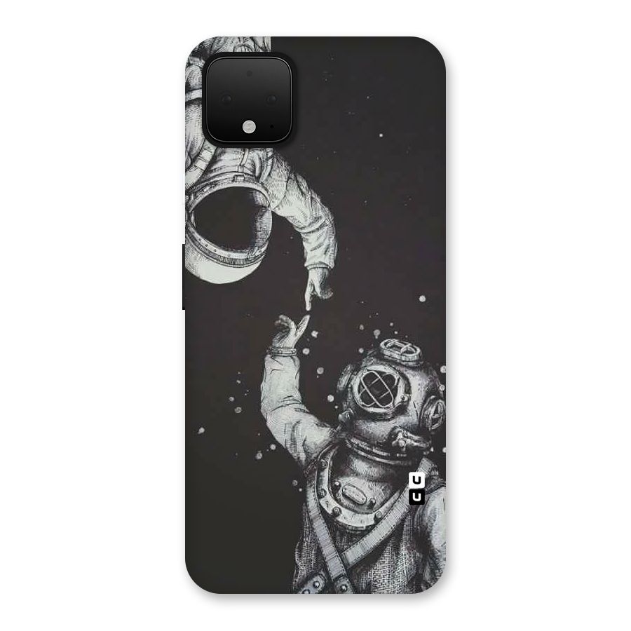 Space Meeting Back Case for Google Pixel 4 XL