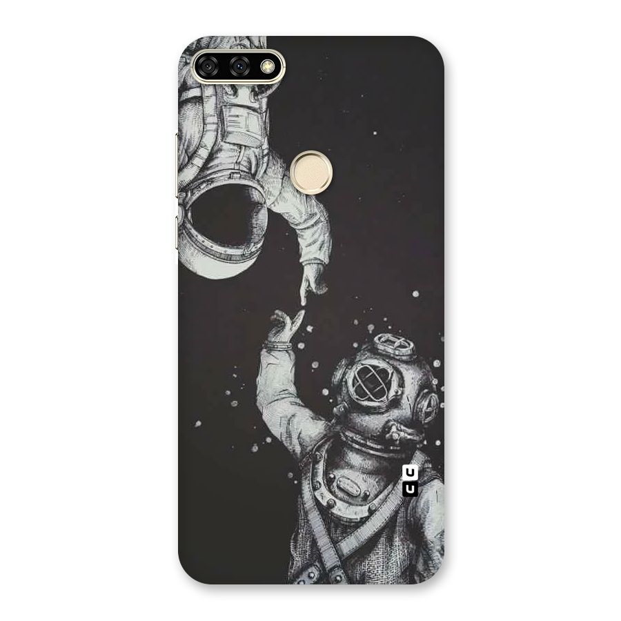 Space Meeting Back Case for Honor 7A