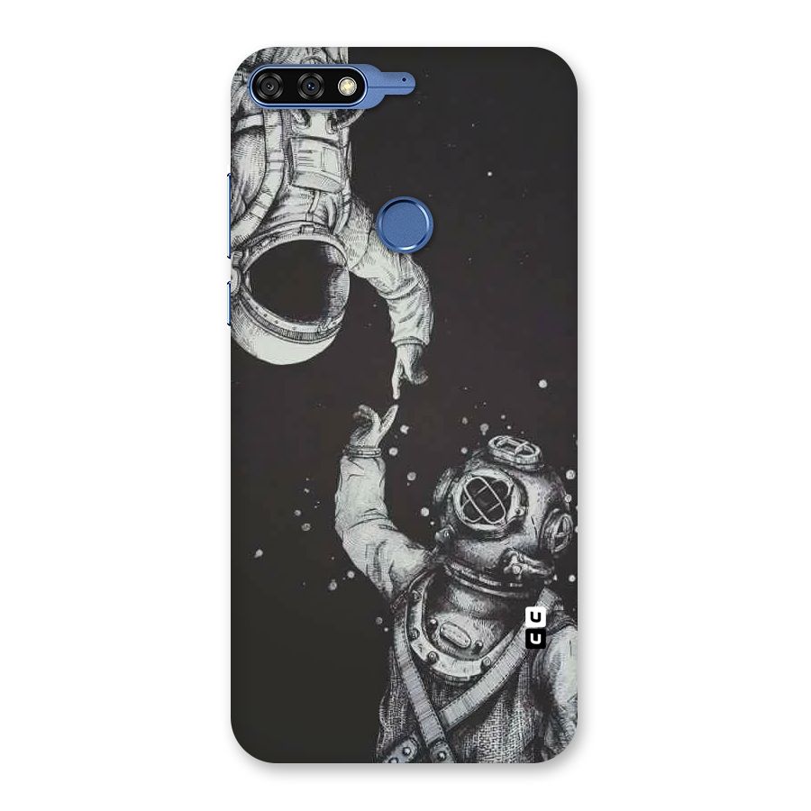 Space Meeting Back Case for Honor 7C