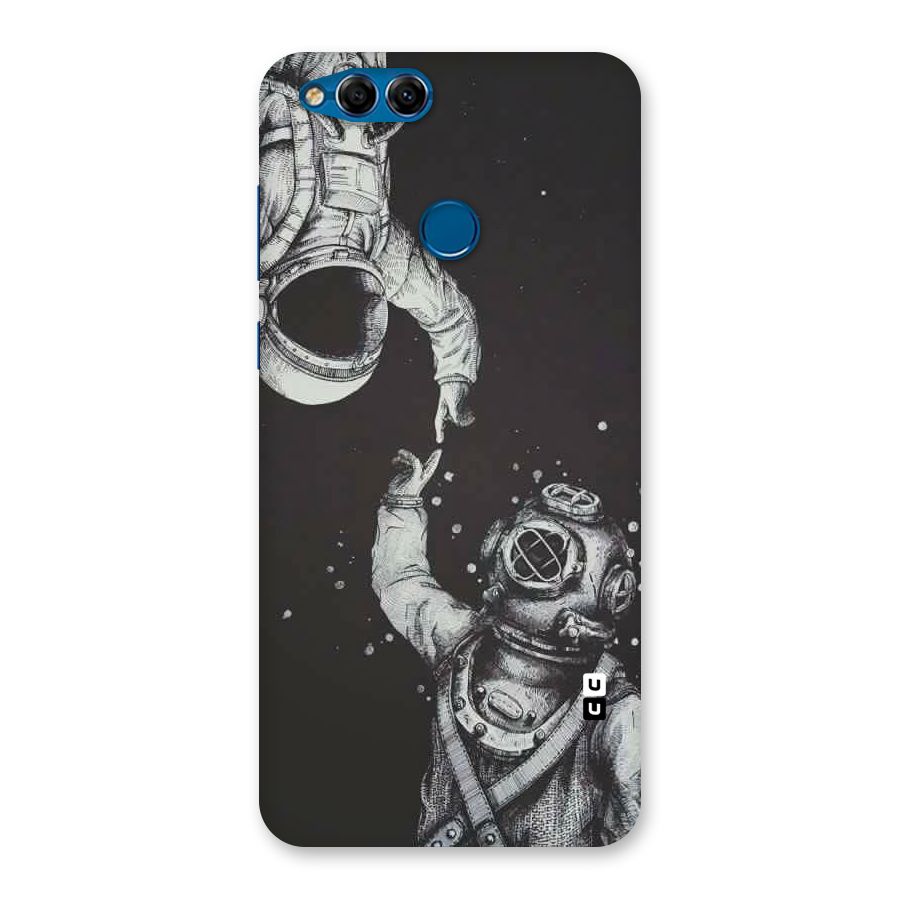 Space Meeting Back Case for Honor 7X