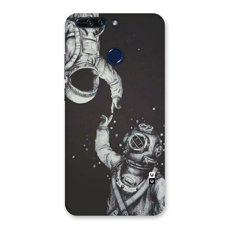 Space Meeting Back Case for Honor 8 Pro