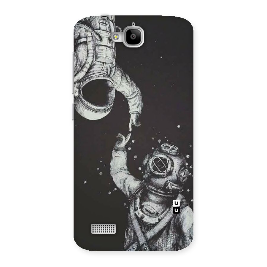Space Meeting Back Case for Honor Holly