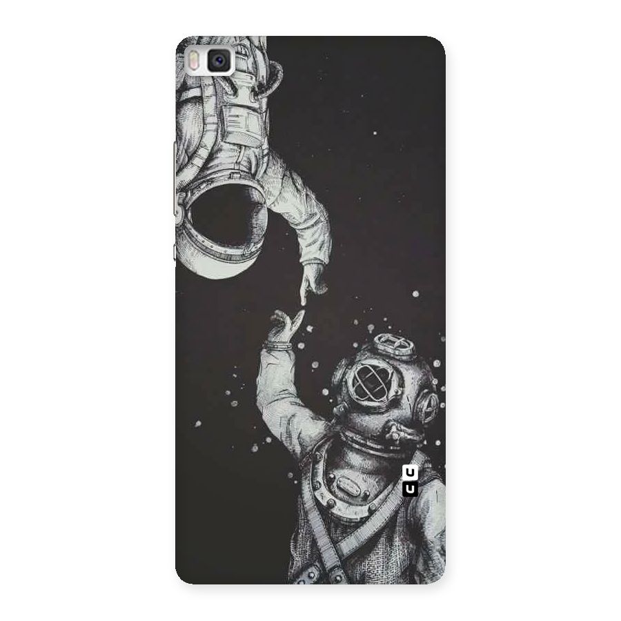 Space Meeting Back Case for Huawei P8