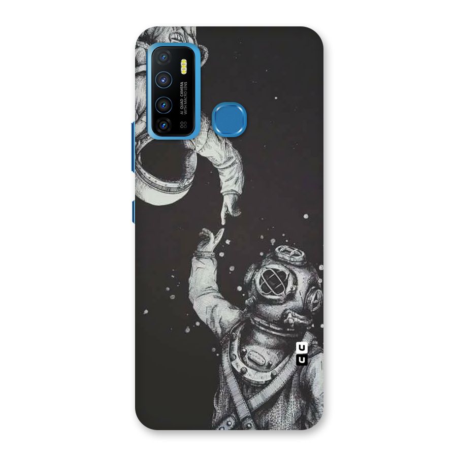 Space Meeting Back Case for Infinix Hot 9