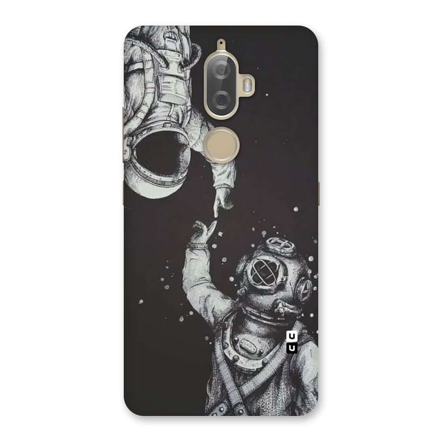 Space Meeting Back Case for Lenovo K8 Plus