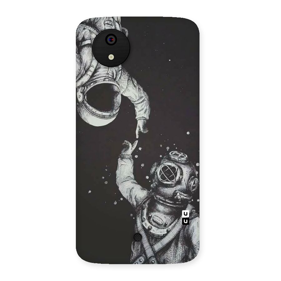 Space Meeting Back Case for Micromax Canvas A1