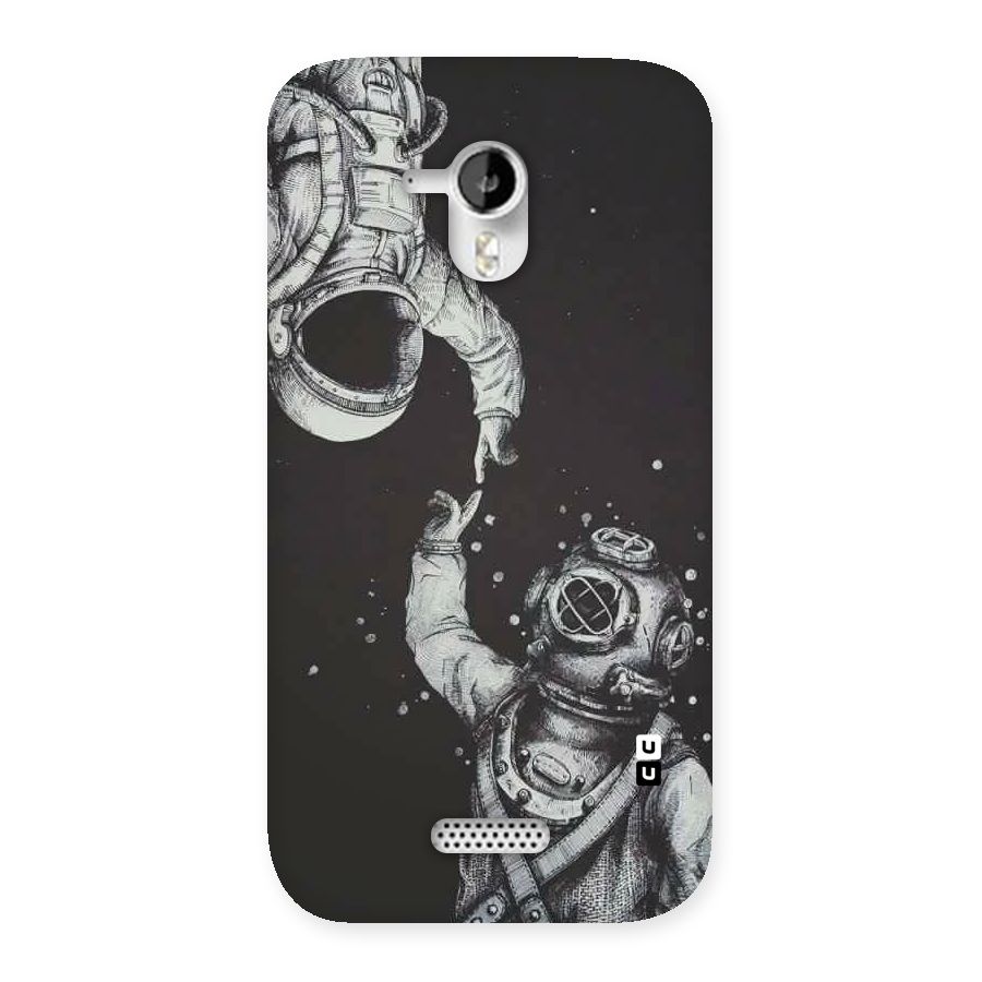 Space Meeting Back Case for Micromax Canvas HD A116