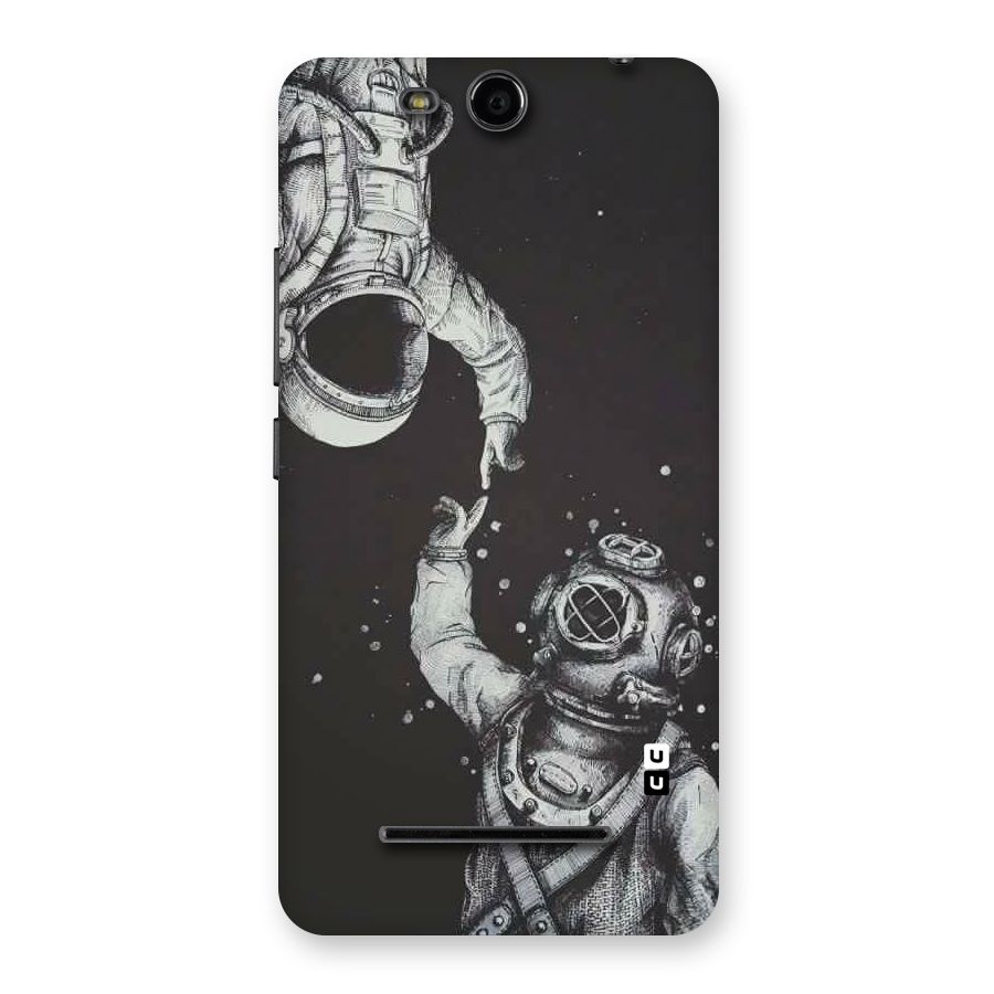 Space Meeting Back Case for Micromax Canvas Juice 3 Q392
