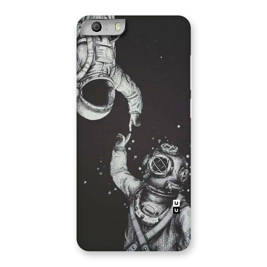 Space Meeting Back Case for Micromax Canvas Knight 2