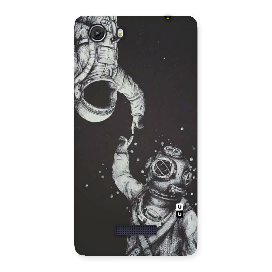 Space Meeting Back Case for Micromax Unite 3