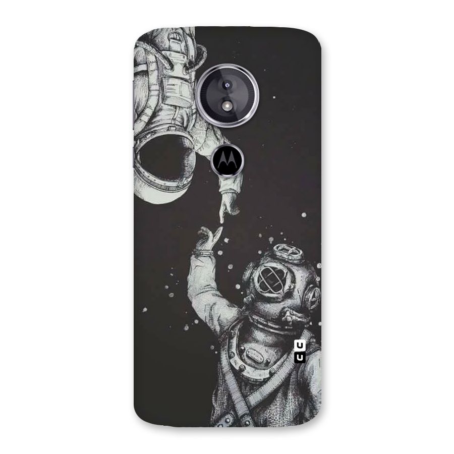 Space Meeting Back Case for Moto E5