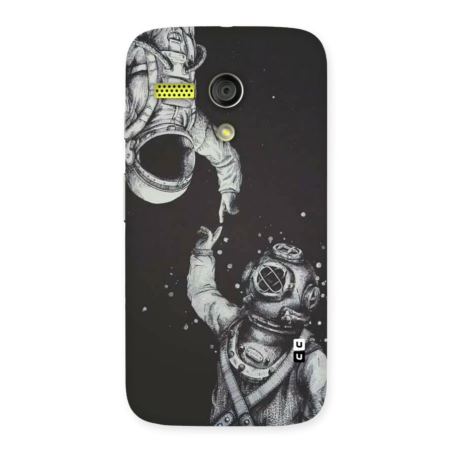 Space Meeting Back Case for Moto G