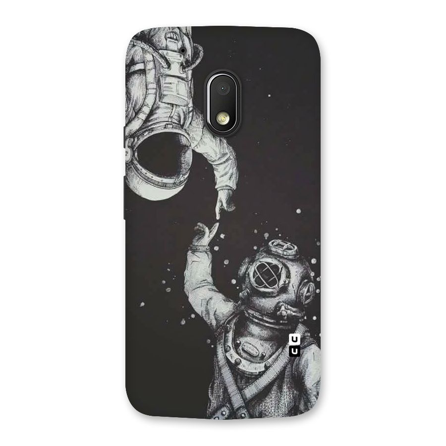 Space Meeting Back Case for Moto G4 Play