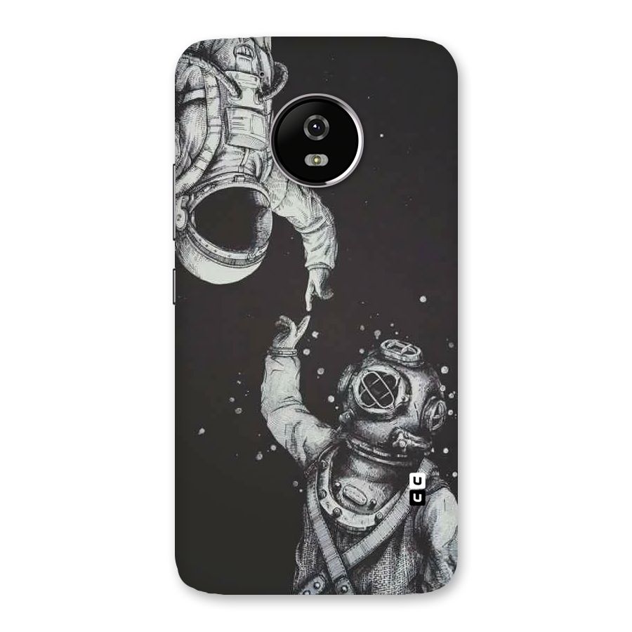Space Meeting Back Case for Moto G5