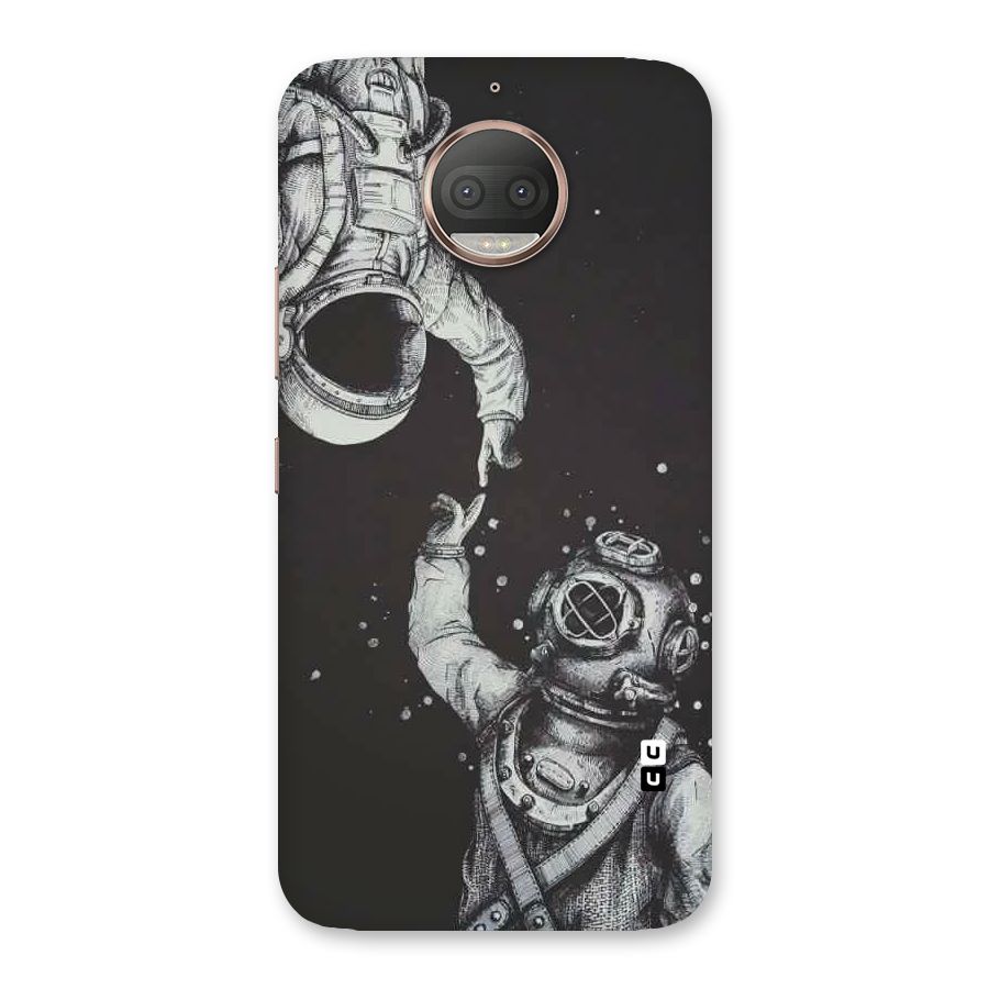 Space Meeting Back Case for Moto G5s Plus