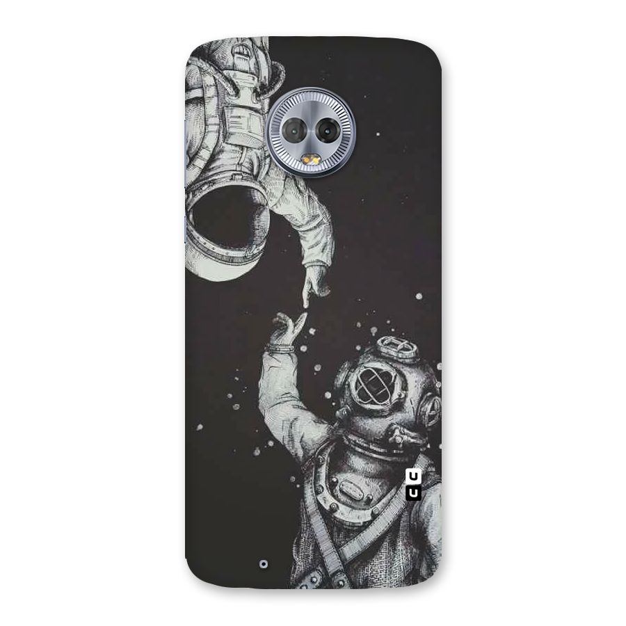 Space Meeting Back Case for Moto G6