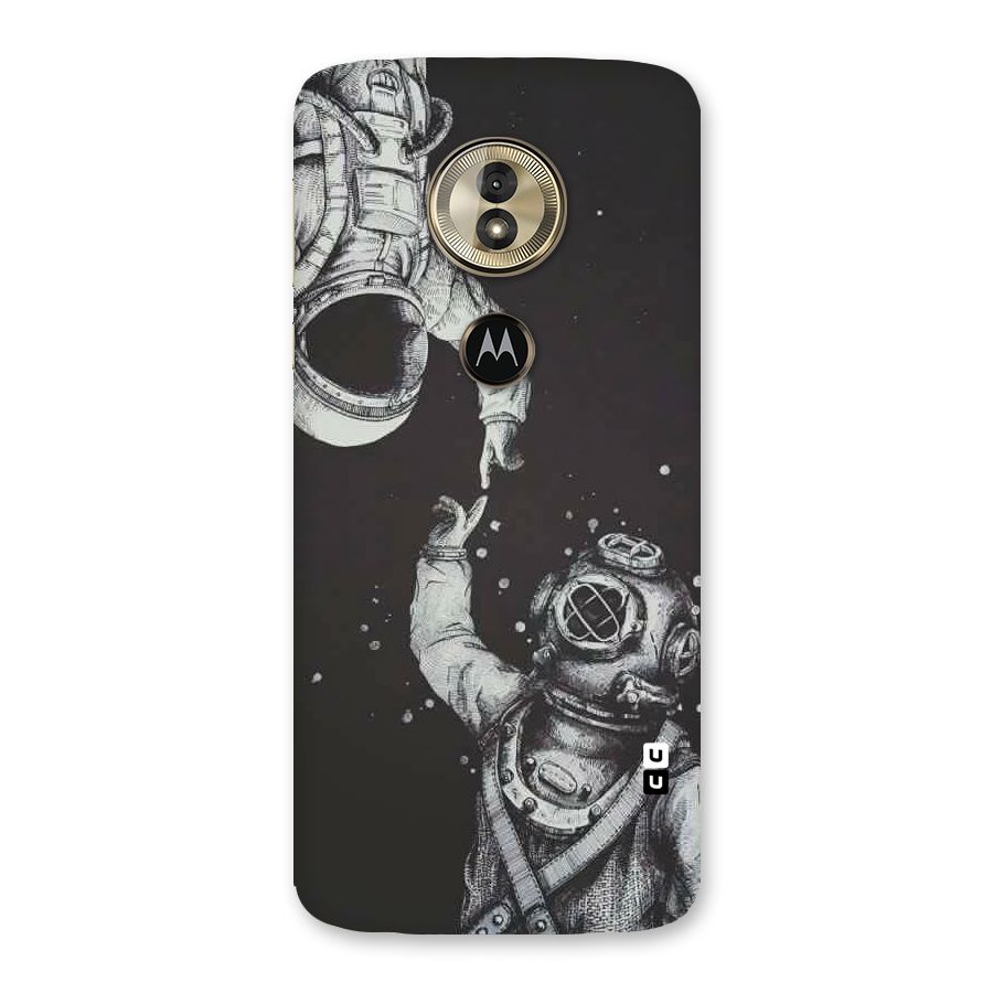 Space Meeting Back Case for Moto G6 Play