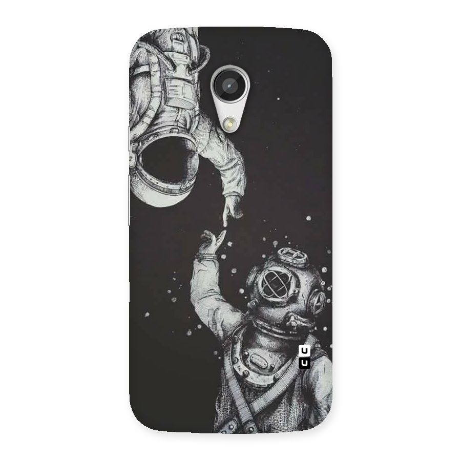 Space Meeting Back Case for Moto G 2nd Gen