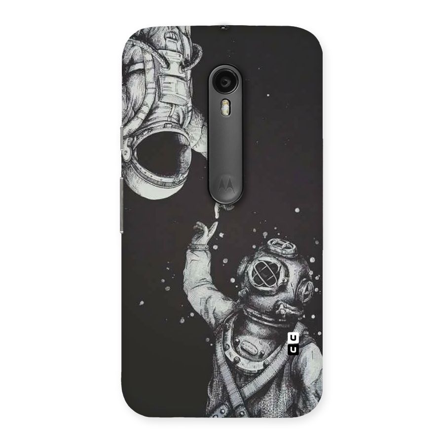 Space Meeting Back Case for Moto G Turbo