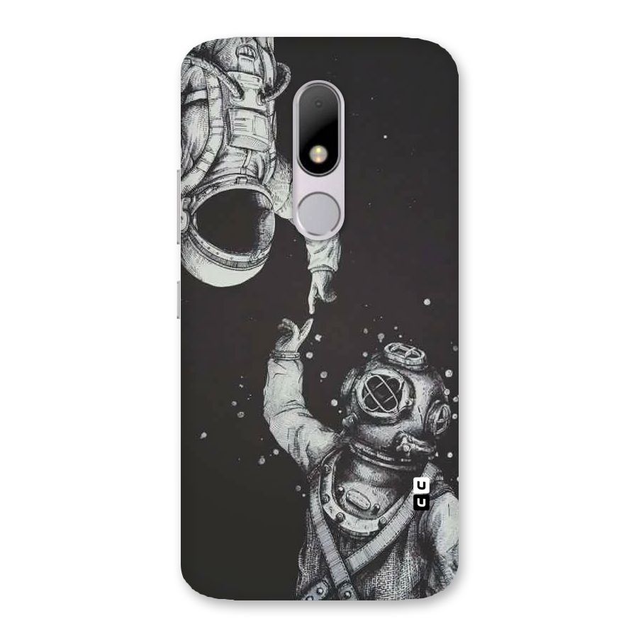 Space Meeting Back Case for Moto M