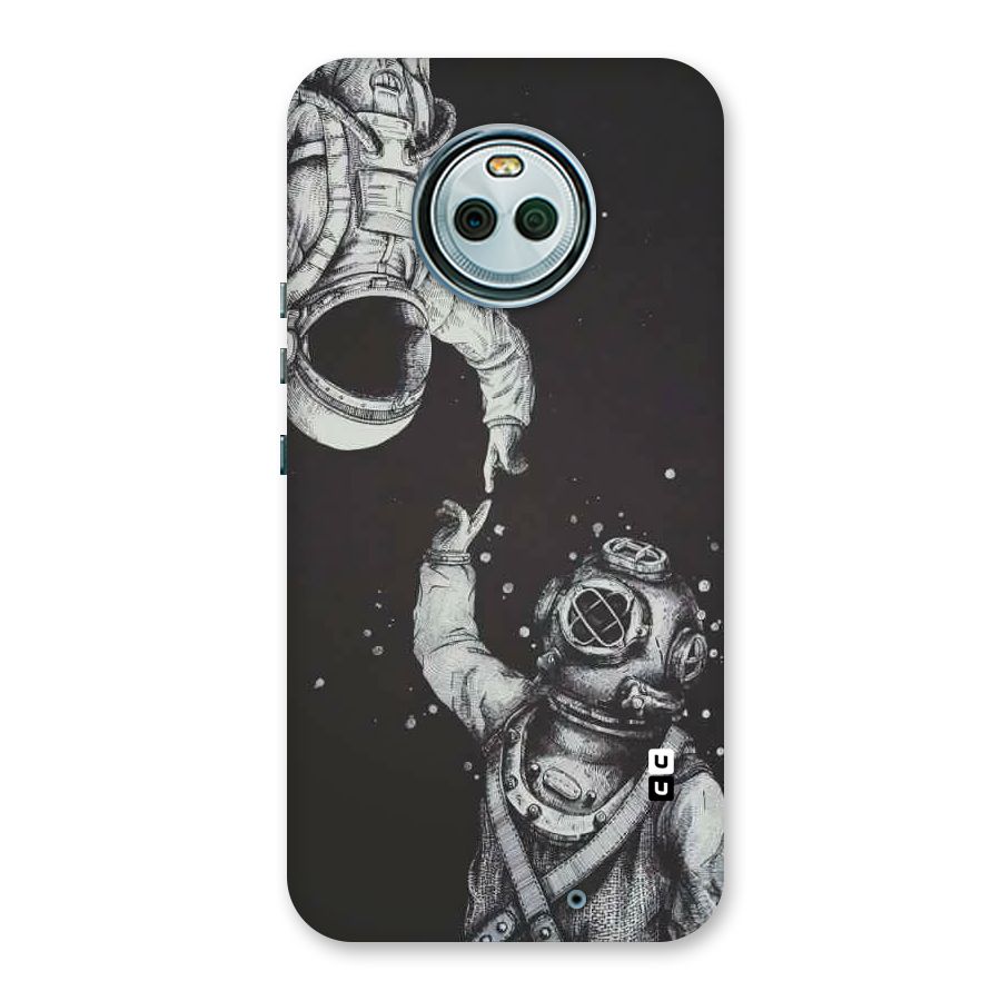 Space Meeting Back Case for Moto X4
