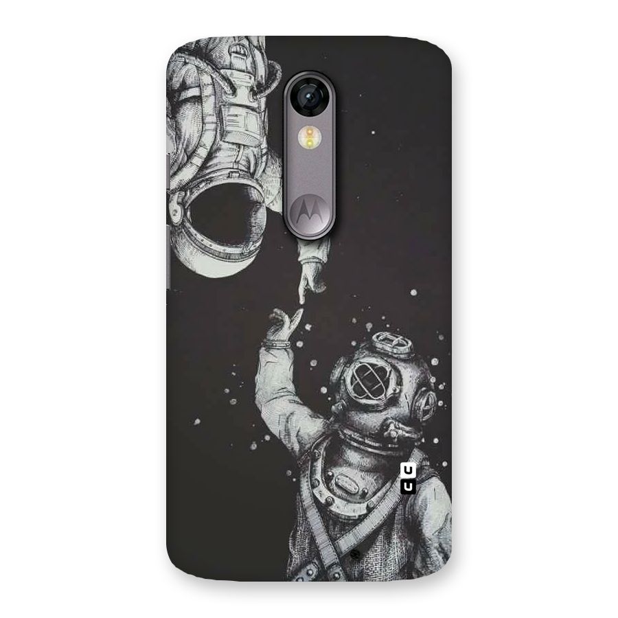 Space Meeting Back Case for Moto X Force