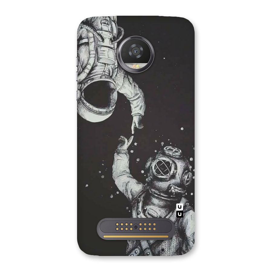 Space Meeting Back Case for Moto Z2 Play