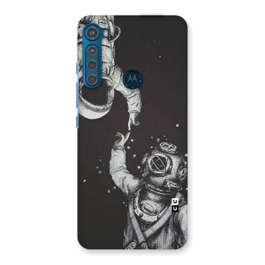 Space Meeting Back Case for Motorola One Fusion Plus