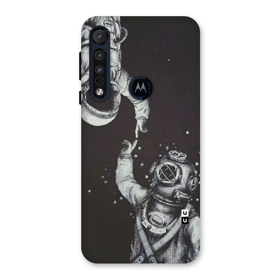 Space Meeting Back Case for Motorola One Macro