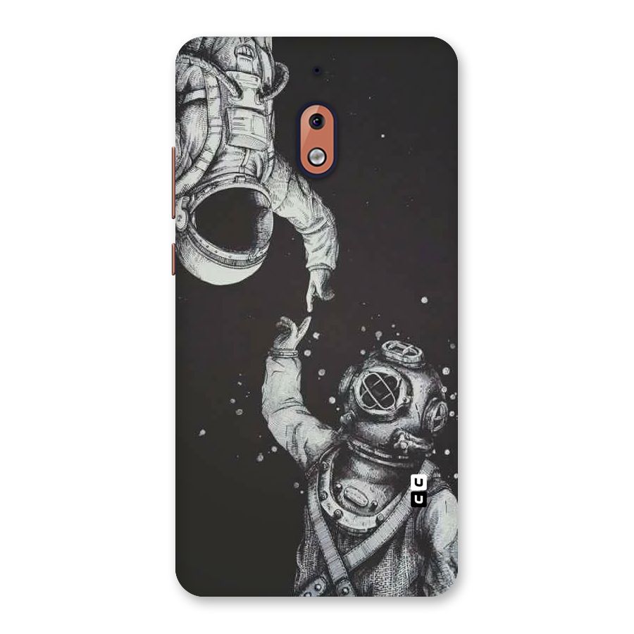 Space Meeting Back Case for Nokia 2.1