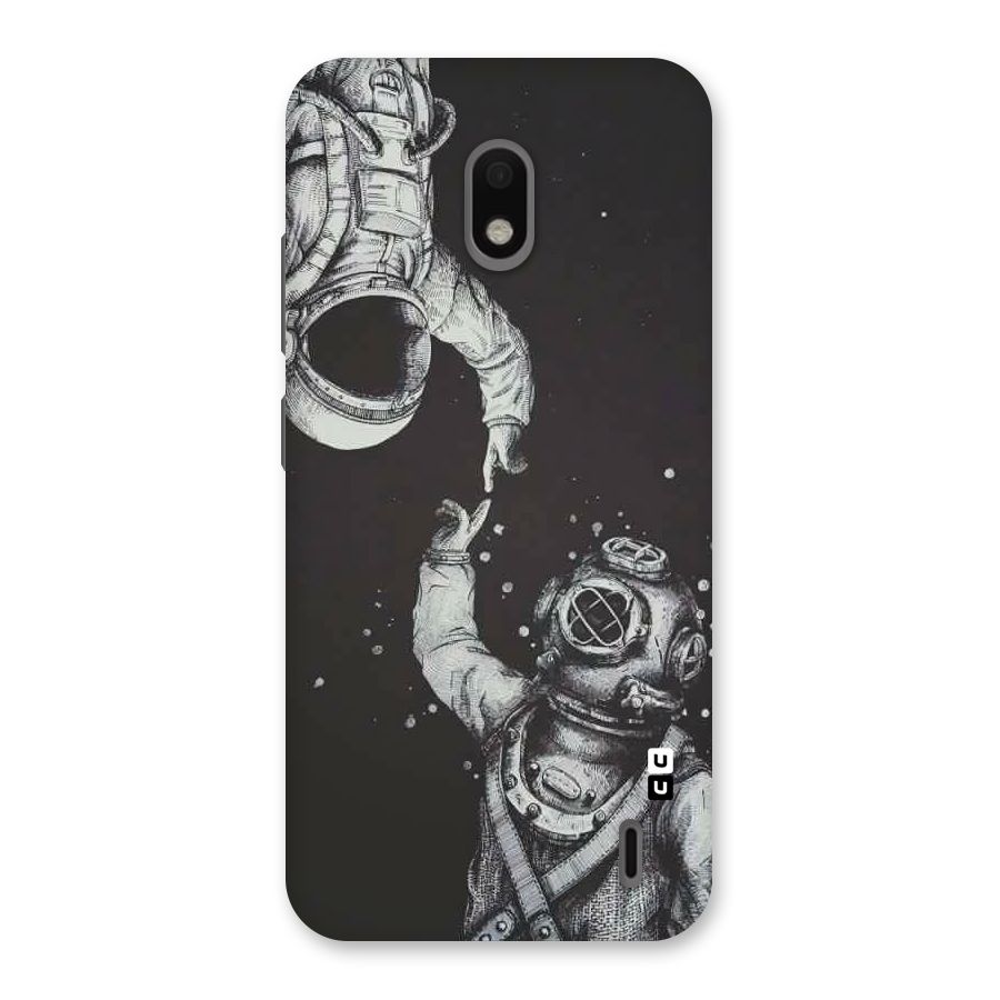 Space Meeting Back Case for Nokia 2.2