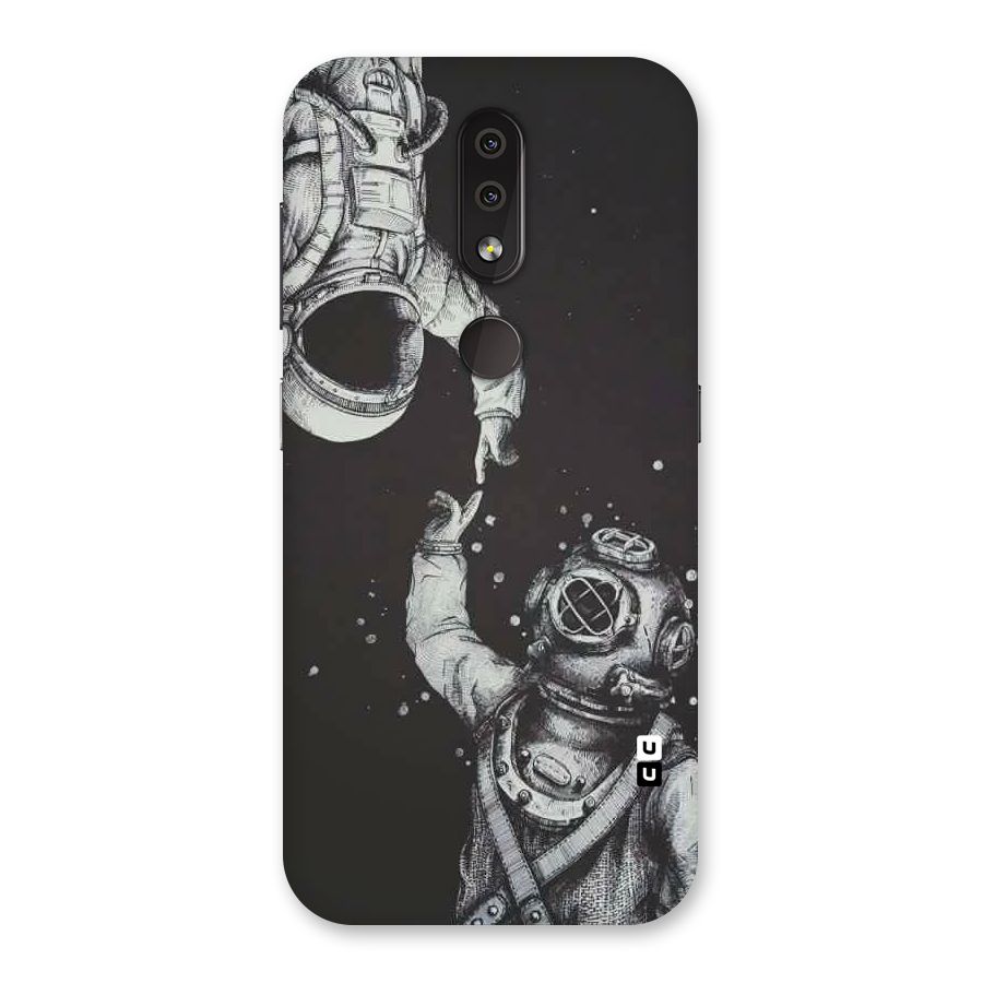 Space Meeting Back Case for Nokia 4.2