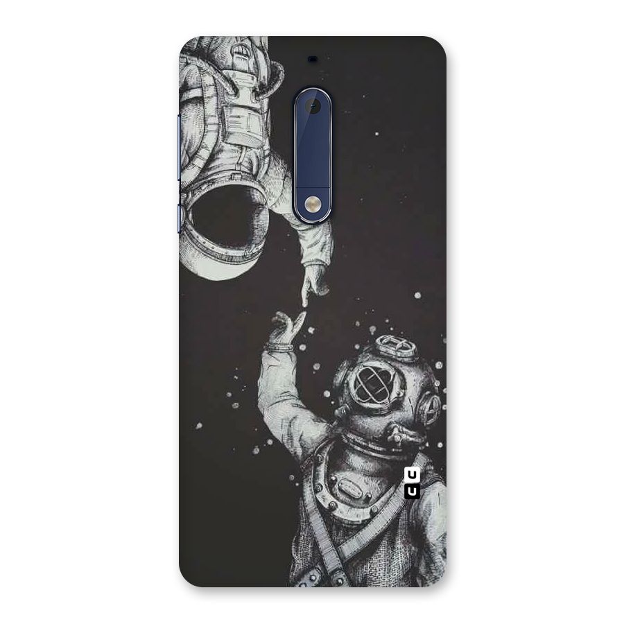Space Meeting Back Case for Nokia 5