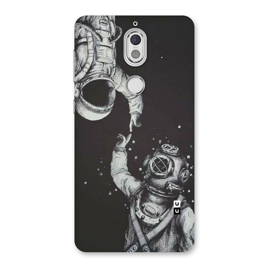 Space Meeting Back Case for Nokia 7