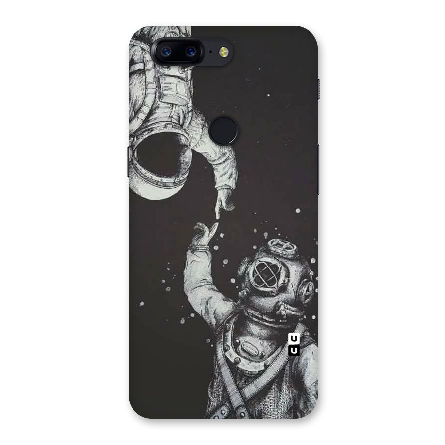 Space Meeting Back Case for OnePlus 5T
