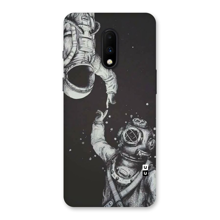 Space Meeting Back Case for OnePlus 7