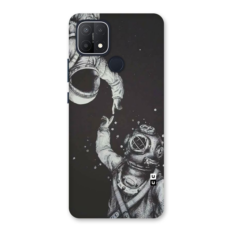 Space Meeting Back Case for Oppo A15