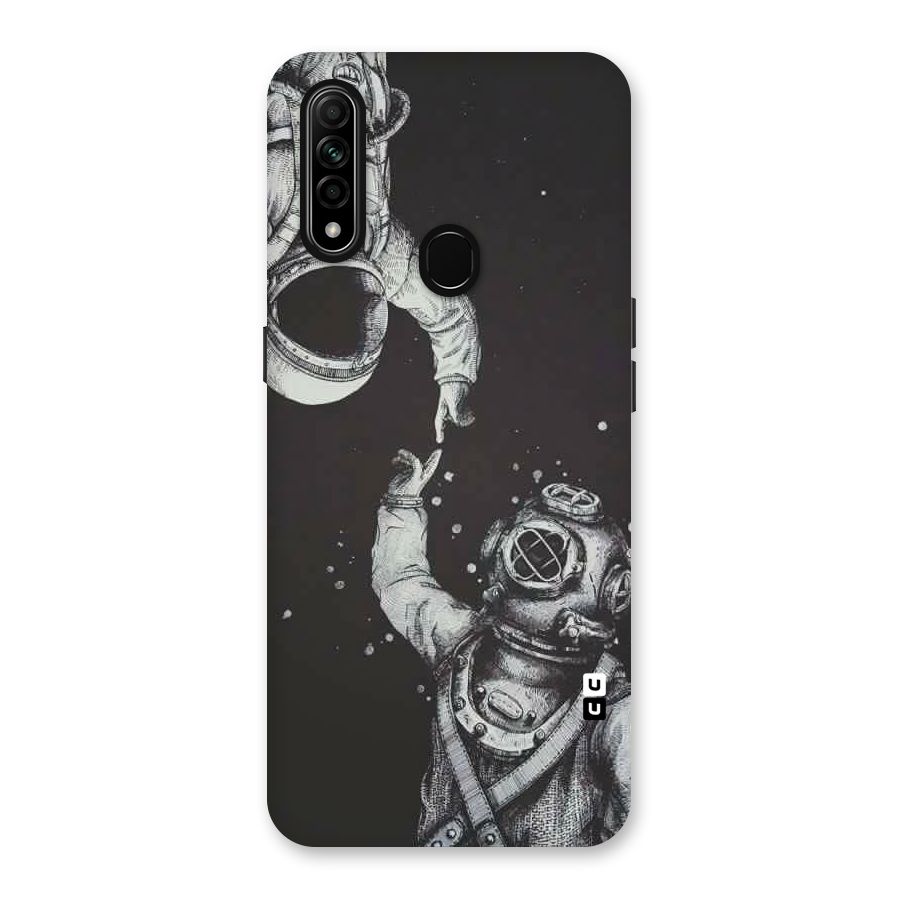 Space Meeting Back Case for Oppo A31