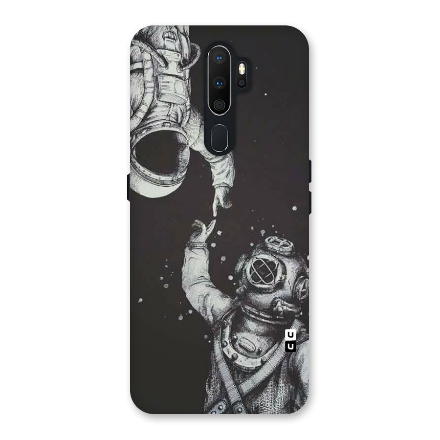 Space Meeting Back Case for Oppo A5 (2020)