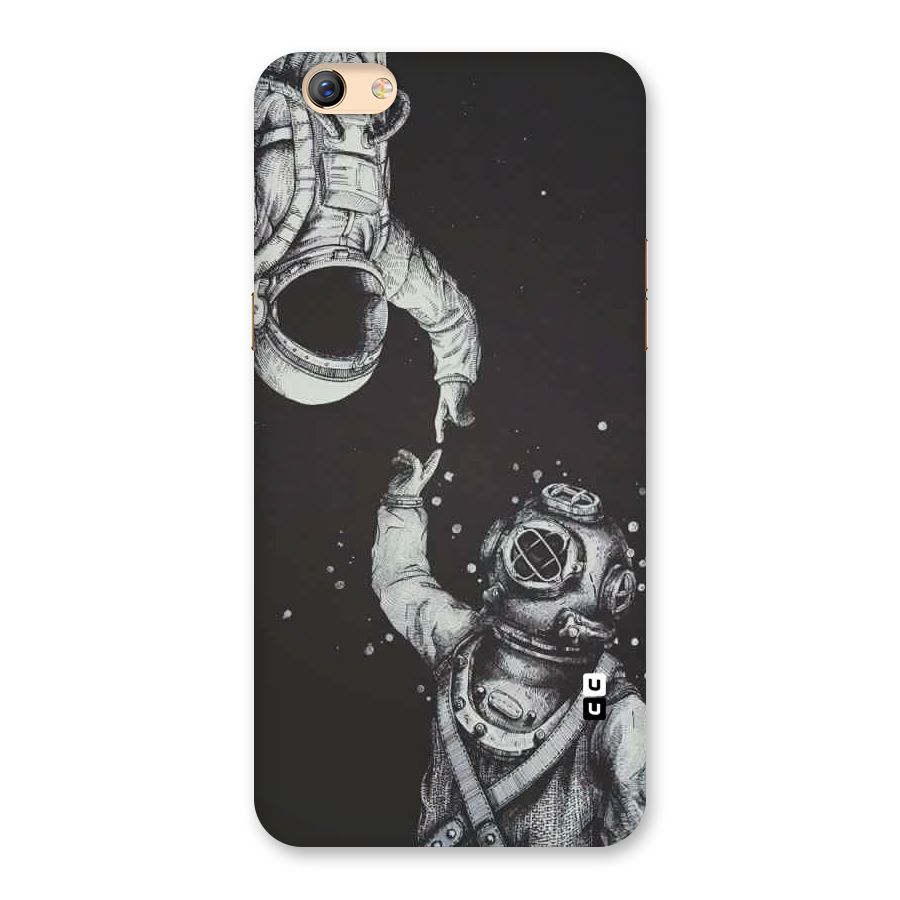 Space Meeting Back Case for Oppo F3 Plus