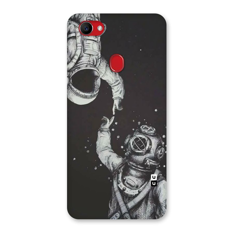 Space Meeting Back Case for Oppo F7