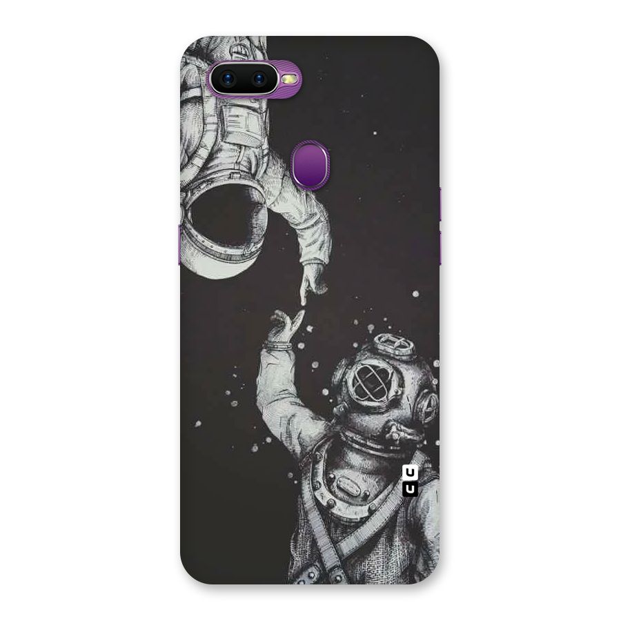 Space Meeting Back Case for Oppo F9