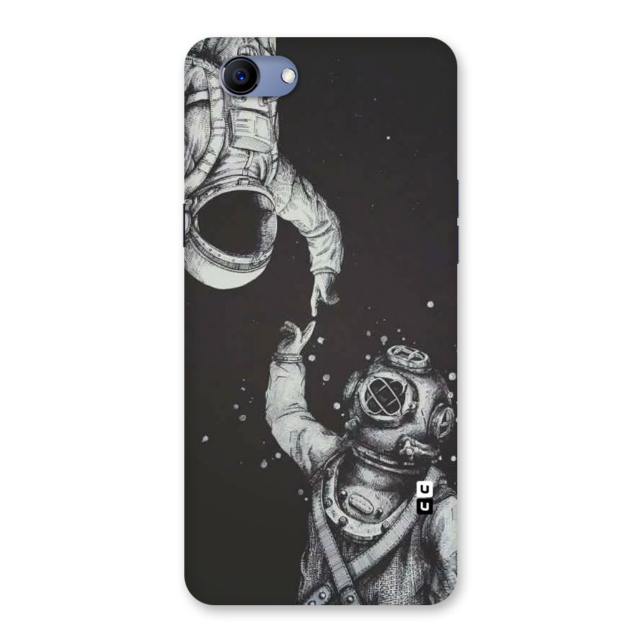 Space Meeting Back Case for Oppo Realme 1