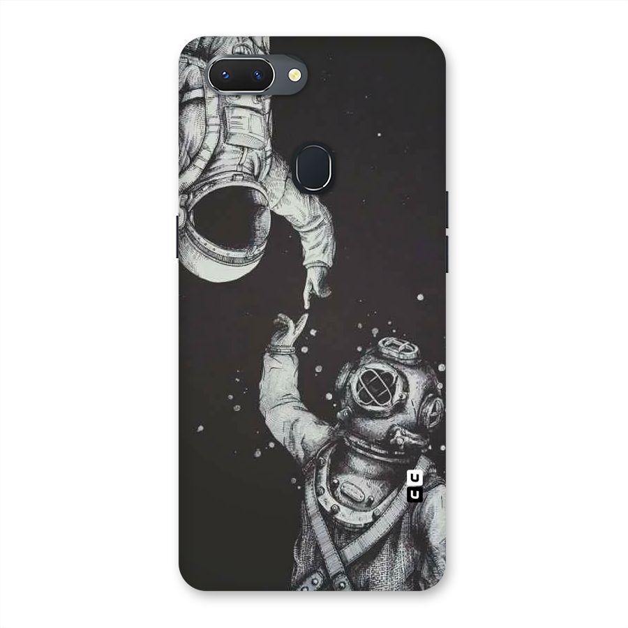 Space Meeting Back Case for Oppo Realme 2