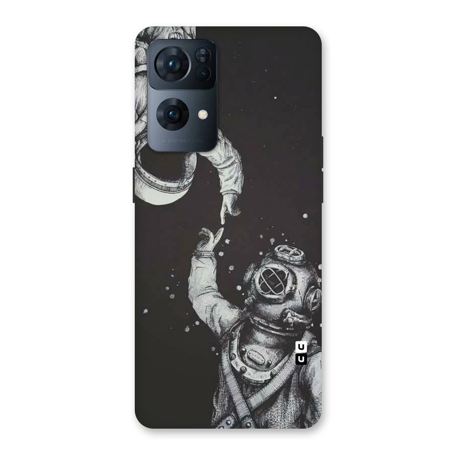Space Meeting Back Case for Oppo Reno7 Pro 5G